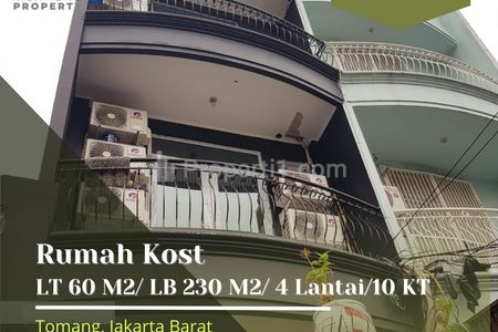 Jual Kost Full Occupancy di Tawakal Tomang Jakarta Barat, Lokasi Kampus dan Kantor untuk Investasi
