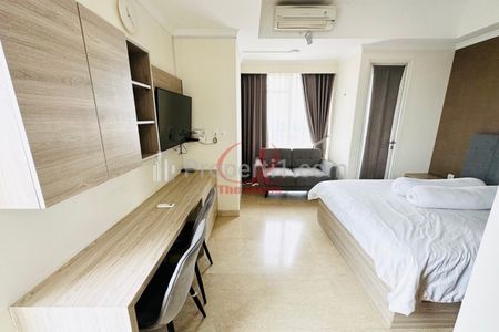 For Rent Apartemen Menteng Park Tipe 1 Bedroom Fully Furnished, Dekat TIM, RSCM, Bunda Hospital, dan Kampus UI Salemba