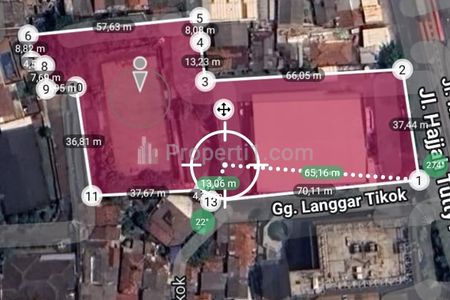 Jual Murah Tanah Kosong 4800 m2 di Raya Buncit, Raya Mampang, Bawah NJOP, Dekat Gatot Subroto, Kemang, Kec. Mampang Prapatan, Jakarta Selatan