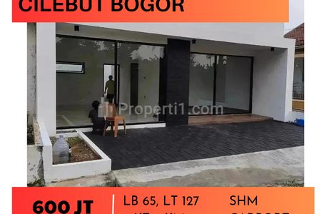 Jual Rumah di Perum Bumi Citra Kencana Cilebut Bogor - Cakep Masih Baru Minimalis