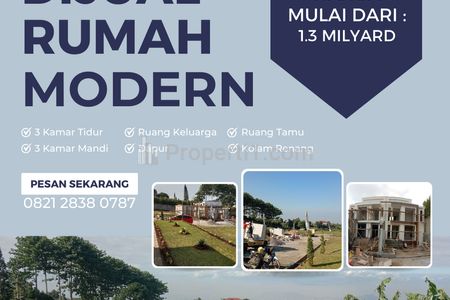 Dipasarkan Rumah Mewah Impian Keluarga Harga Terbaik City View di Lembang Bandung Barat