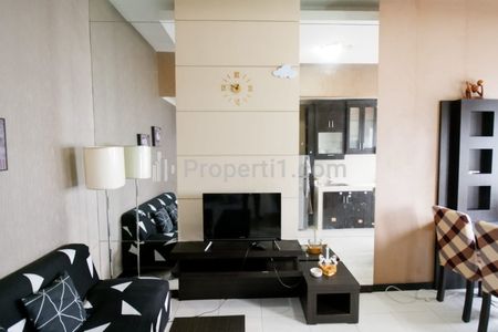 Sewa Apartemen Sudirman Park Jakarta Pusat - 2 Bedroom Fully Furnished, Dekat London School, Citywalk Sudirman, dan Stasiun MRT