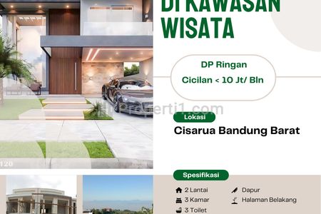 Jual Rumah Mewah Suasana Villa Cicilan di Bawah 10 Jutaan di Bandung Barat