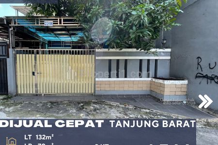 Dijual Rumah Murah Lingkungan Asri Sejuk dan Tenang di Daerah Tanjung Barat Jakarta Selatan