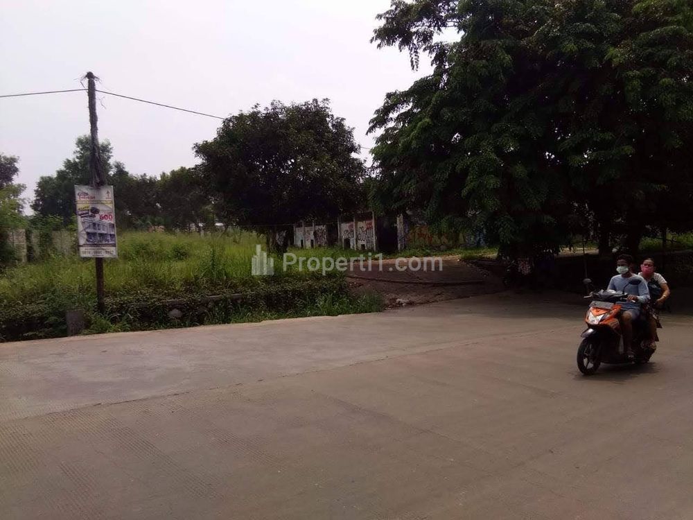 Jual Tanah 2.5 Hektar di Jalan Aria Putra, Pinggir Jalan, Serua Indah, Ciputat, Tangerang