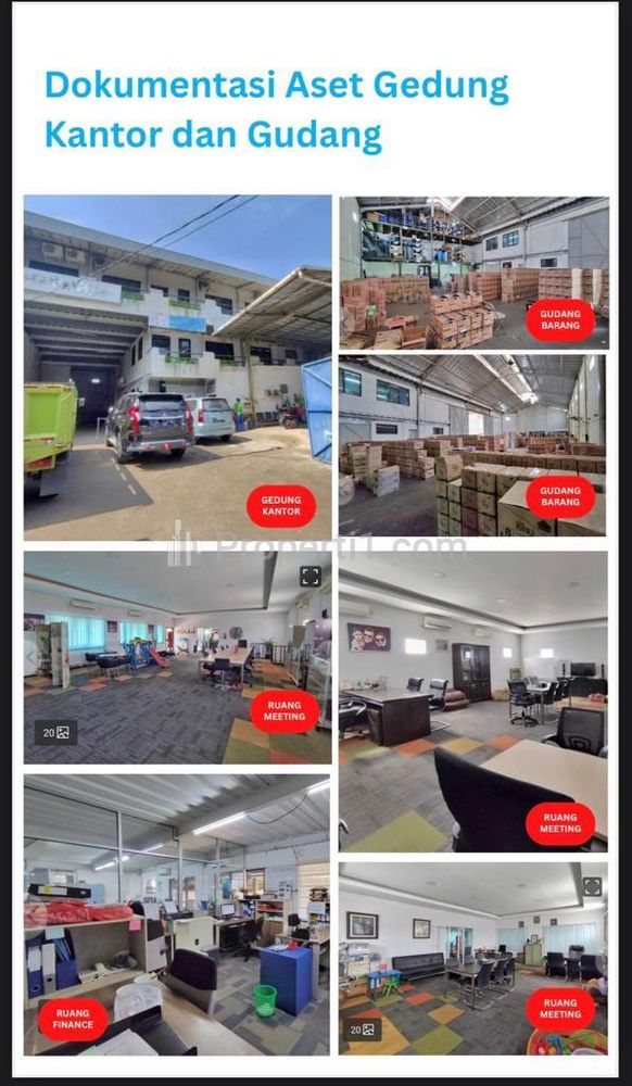 Jual Tempat Usaha Bisa untuk Kantor di Jalan Raya Bogor Km 33, Jawa Barat