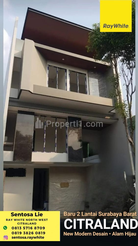 Dijual Rumah Baru Citraland Alam Hijau - SMART HOME Modern Mewah - Dekat Universitas Ciputra, Taipei School, Pasar Modern, Gwalk