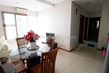 Sewa Apartemen Thamrin Residence Tipe 2 Bedroom Full Furnished Luas 65m2, dekat Bundaran HI, Grand Indonesia, dan Menara BCA