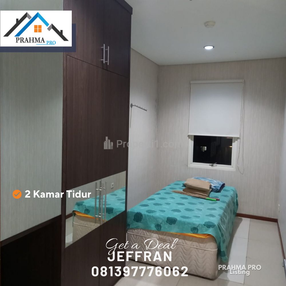 Disewakan Apartemen Thamrin Residence 2BR View Pool di Tanah Abang Jakarta Pusat, Full Furnished