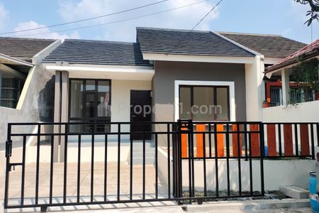 Dijual Rumah Ukuran 8x12 dengan 2 Kamar Tidur Lokasi Cibinong Kabupaten Bogor