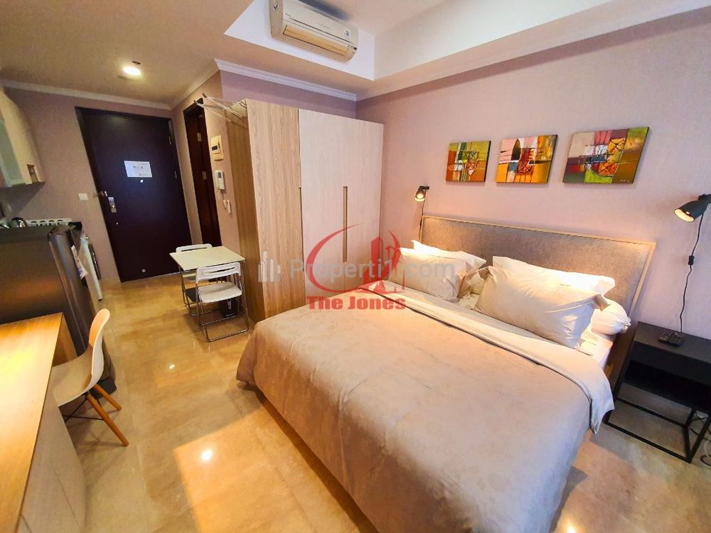 For Rent Apartemen Menteng Park Tipe Studio Fully Furnished, Dekat TIM, RSCM, Bunda Hospital, dan Kampus UI Salemba