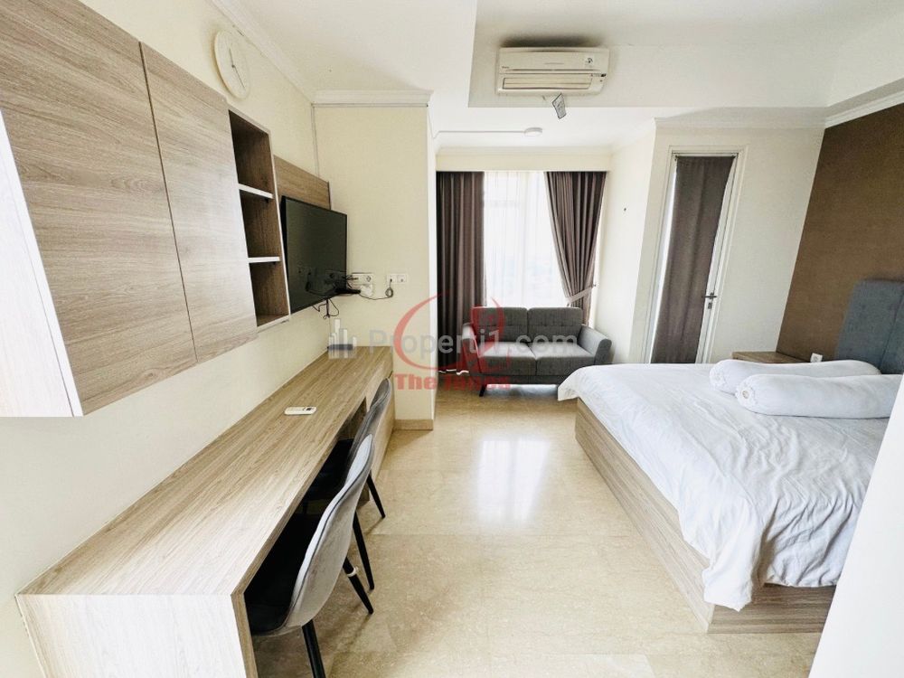 For Rent Apartemen Menteng Park Tipe 1 Bedroom Fully Furnished, Dekat TIM, RSCM, Bunda Hospital, dan Kampus UI Salemba
