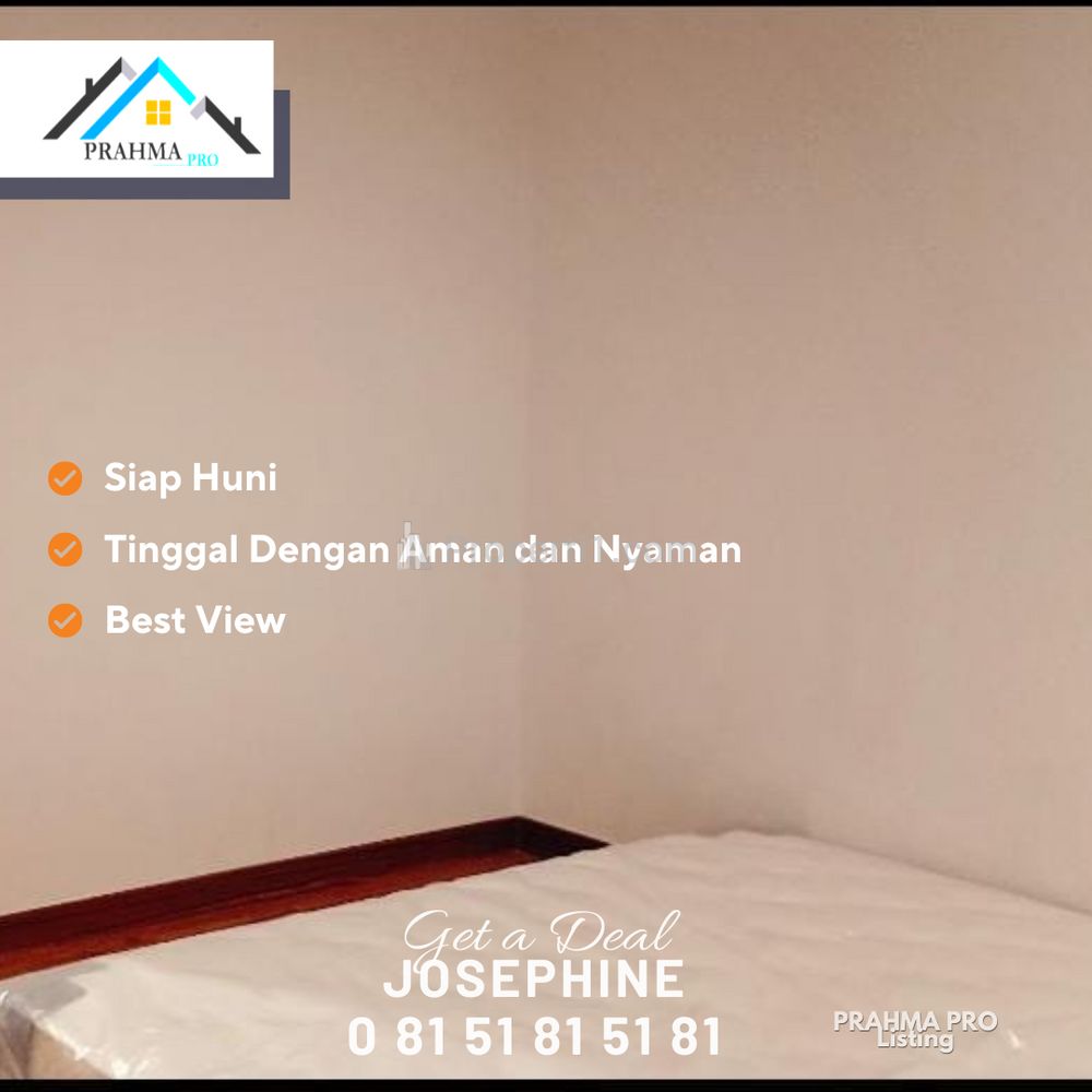 Dijual Apartemen Sudirman Hill Residences Studio Type Semi Furnish dengan View Spektakuler di Daerah Tanah Abang Jakarta Pusat
