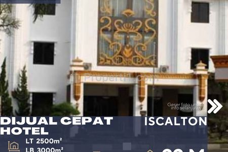 Dijual Cepat Hotel Iscalton Dekat Tol Bocimi di Daerah Cicurug Sukabumi