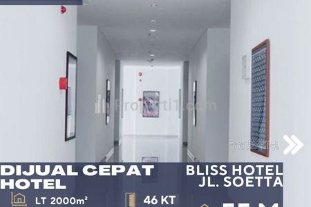 Dijual Exclusive Hotel Strategis Harga Menarik di Jl. Soetta Semarang