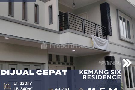 Dijual Rumah Bagus Bebas Banjir Dalam Cluster di Daerah Kemang, Jakarta Selatan