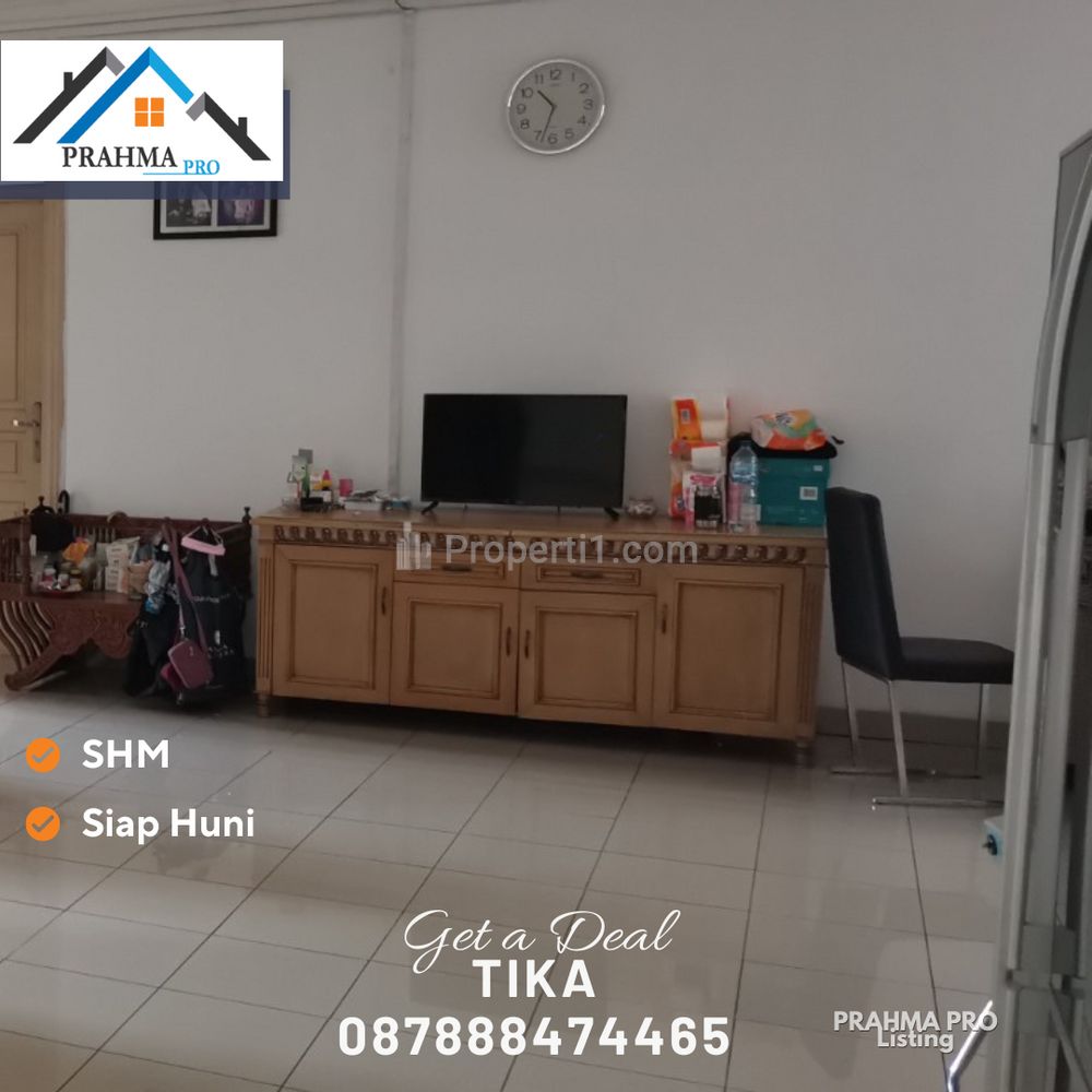 Dijual Cepat Rumah Bagus Dalam Perumahan di Cipinang, Jakarta Timur