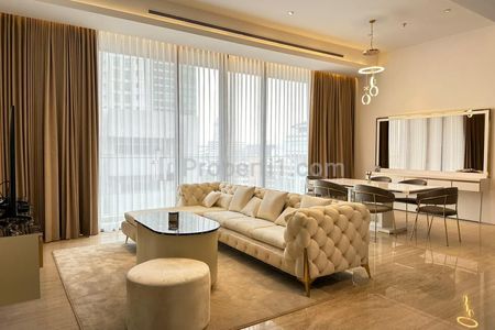 Disewakan Luxurious Apartment at La Vie All Suites Tipe 3+1BR Full Modern Furnished – Strategic Location in South Jakarta