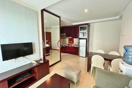 Sewa Apartemen Thamrin Residence Tower Edelweis - 2 Bedrooms Full Furnished, Dekat Mall Grand Indonesia, Plaza Indonesia, dan Thamrin City