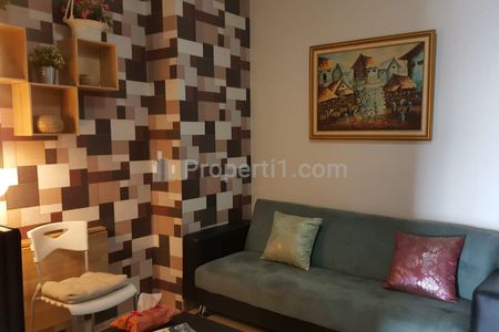 Sewa Apartemen Cosmo Mansion (Jakarta Residence) Thamrin City Jakarta Pusat - 1 BR Fully Furnished