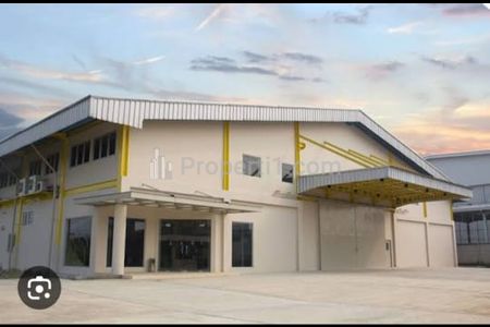 Jual Murah Gudang Bekas Pabrik Trafo Luas Tanah 2 Hektar, Luas Bangunan 8404 m2 di Kawasan Millenium Tigaraksa, Tangerang, Banten