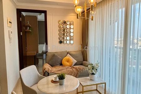 For Rent Apartemen Menteng Park Tipe 2 Bedrooms Private Lift Fully Furnished, Dekat Taman Ismail Marzuki, RSCM, Bunda Hospital, dan Kampus UI Salemba