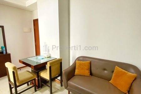 For Rent Apartemen Thamrin Residence Dekat Mall Grand Indonesia Jakarta Pusat - 1 Bedroom Fully Furnished & Facility Floor