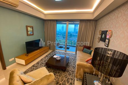 For Sale Apartemen Kemang Village Cosmopolitan - 2+1 Kamar Full Furnished