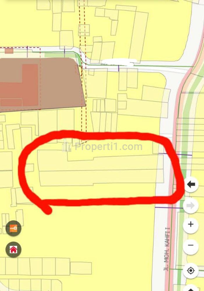 Jual Tanah Kosong SHM 2900 m2 Pinggir Jalan Strategis di Kahfi 1 Raya, Jagakarsa, Dekat Lenteng Agung, Tol Brigif, Jakarta Selatan