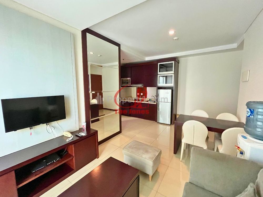 Sewa Apartemen Thamrin Residence Dekat Mall Grand Indonesia Jakarta Pusat - 2 Bedrooms Fully Furnished & Good View