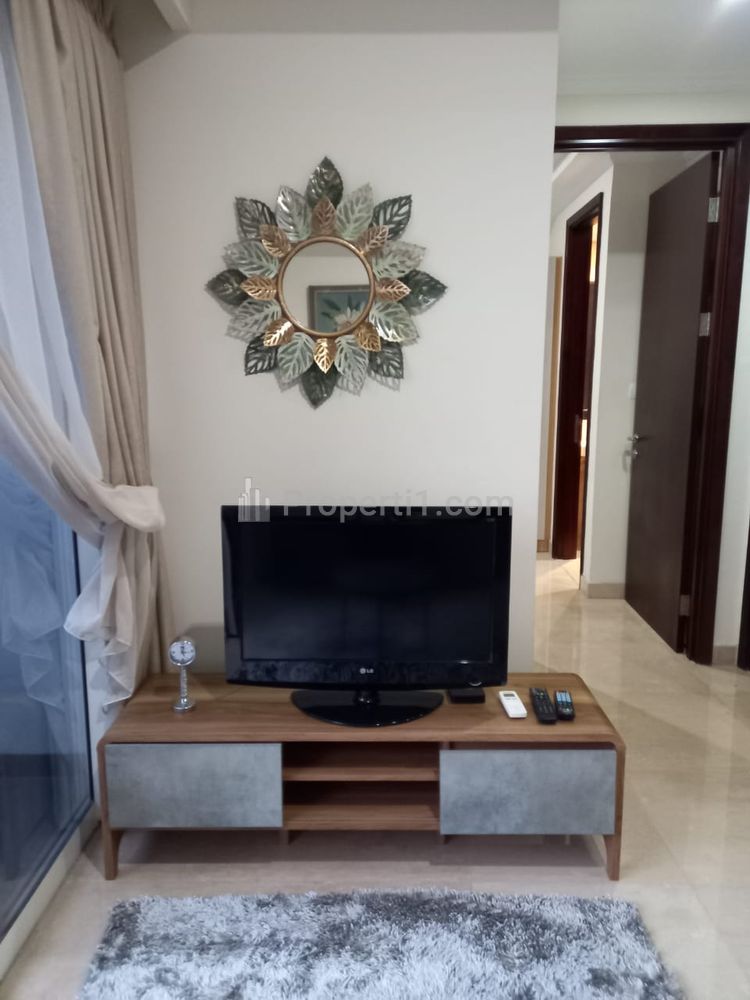 For Rent Apartemen Menteng Park Tipe 2 Bedrooms Private Lift Fully Furnished, Dekat Taman Ismail Marzuki, RSCM, Bunda Hospital, dan Kampus UI Salemba