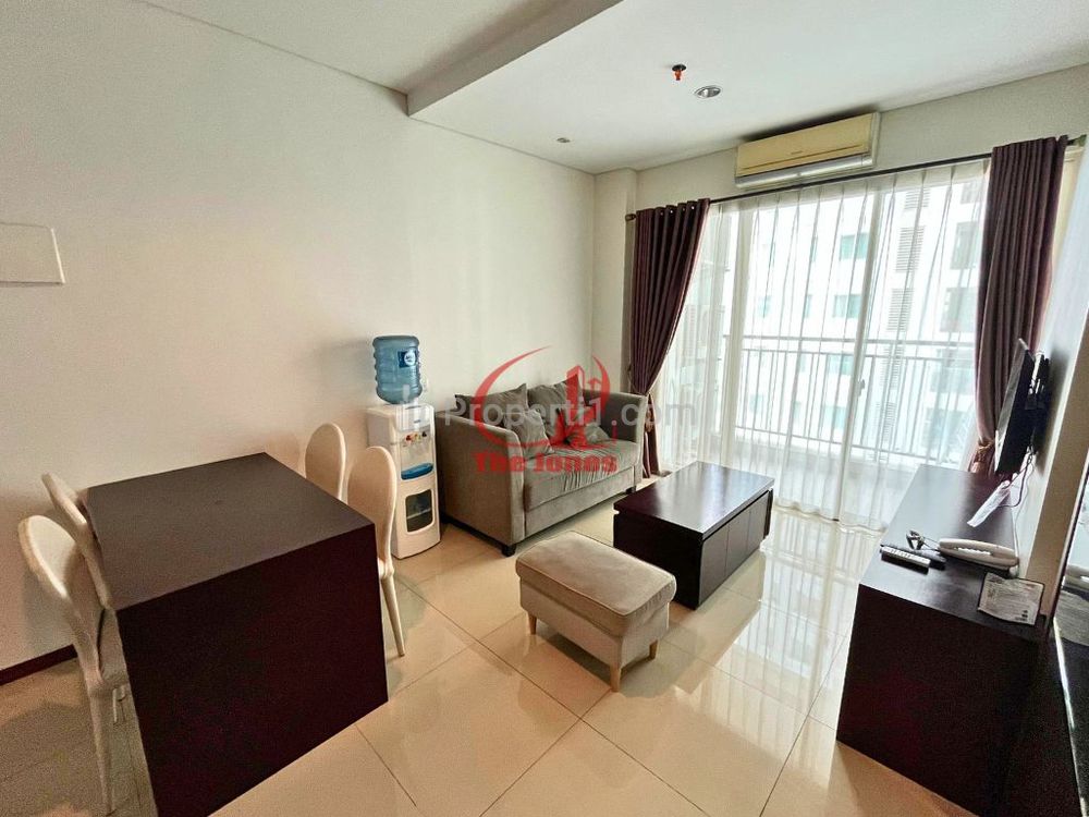 Sewa Apartemen Thamrin Residence Dekat Mall Grand Indonesia Jakarta Pusat - 2 Bedrooms Fully Furnished & Good View