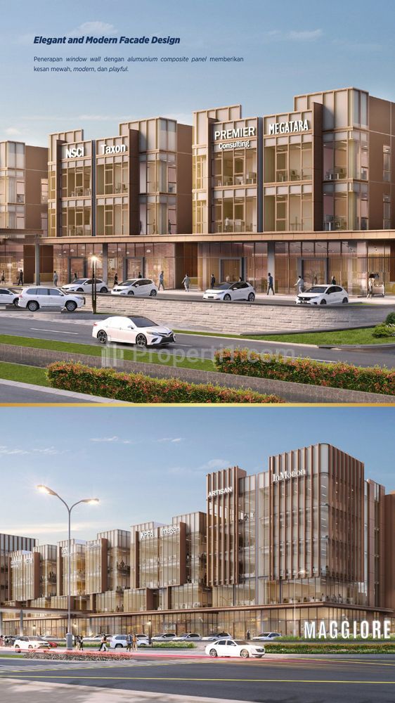 Dijual Cepat Ready Ruko Hadap Jalan di Gading Serpong Tangerang - Maggiore Business Loft