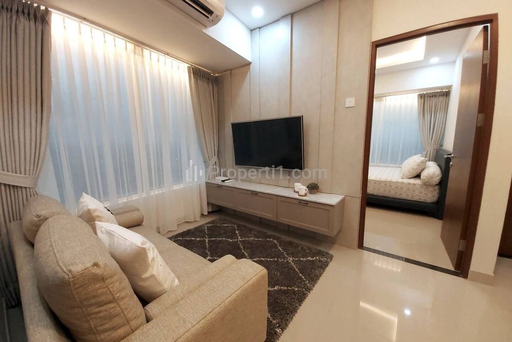 Sewa Apartemen Grand Kamala Lagoon - 2 Bedrooms Fully Furnished Desain Modern