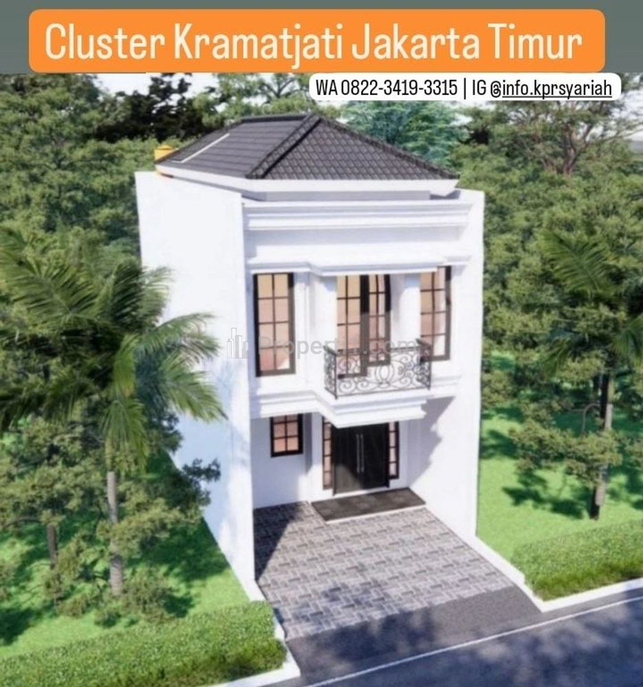 Dijual Rumah 2 Lantai di Kramatjati Jakarta Timur, Dekat Tol Bisa KPR