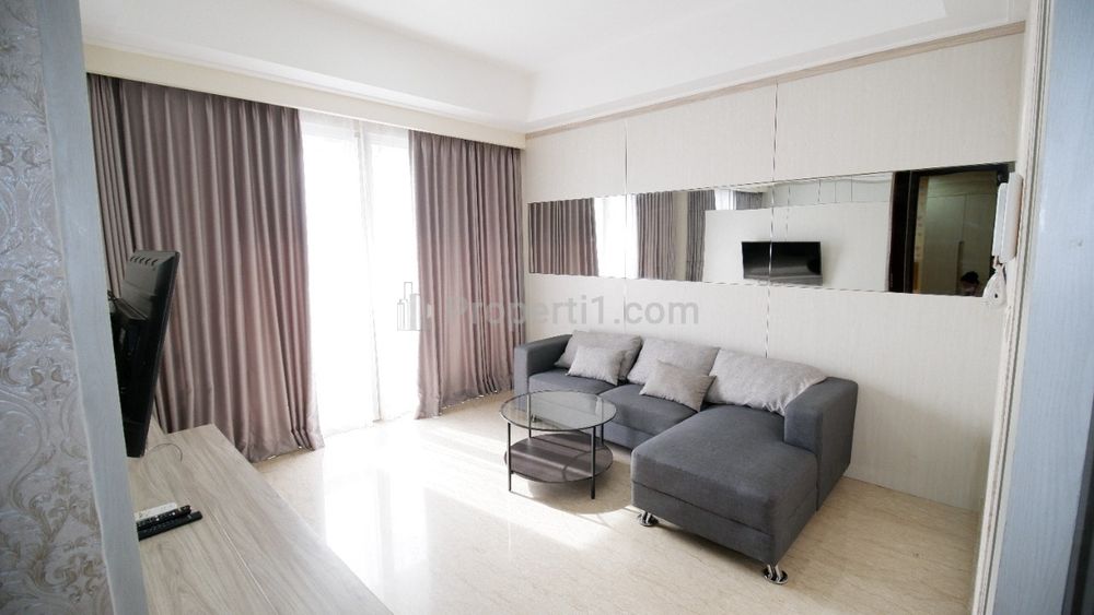 Disewakan Apartemen Menteng Park Tower Emerald (Private Lift) - 2 Bedrooms Full Furnished, Dekat TIM, RSCM, Bunda Hospital, dan Kampus UI Salemba