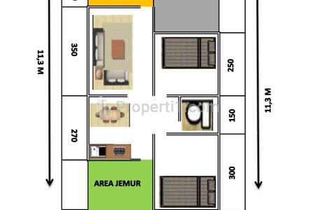 Jual Rumah Cash atau Bertahap di Pasir Putih, Depok