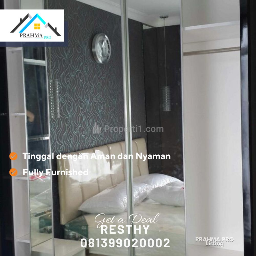 Disewakan 2 Unit Apartemen Gardenia Boulevard, Pejaten, Jakarta Selatan - 1 BR Full Furnished