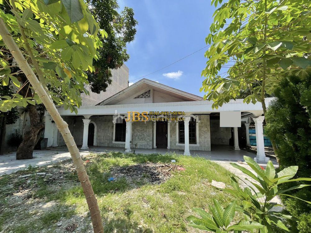 Jual Rumah Tua Siap Huni di Jalan Pasundan, 100 Meter dari Jl. Gatot Subroto, Medan Petisah, Medan
