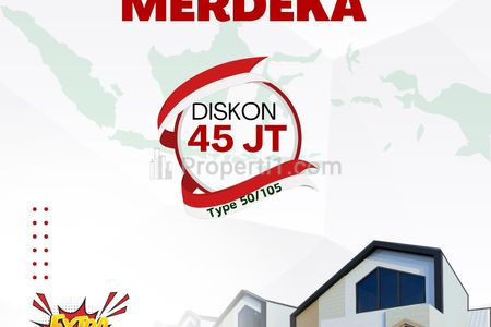 Dijual Rumah Dua Lantai di Purwokerto Banyumas (Promo Merdeka)