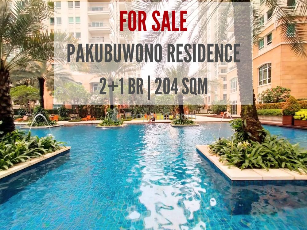 Apartemen Pakubuwono Residence Dijual, 2+1 BR, 204sqm, Well Maintained, Original, Direct Owner, Yani Lim 08174969303