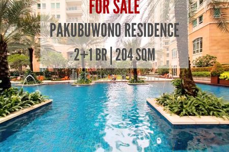 Apartemen Pakubuwono Residence Dijual, 2+1 BR, 204sqm, Well Maintained, Original, Direct Owner, Yani Lim 08174969303