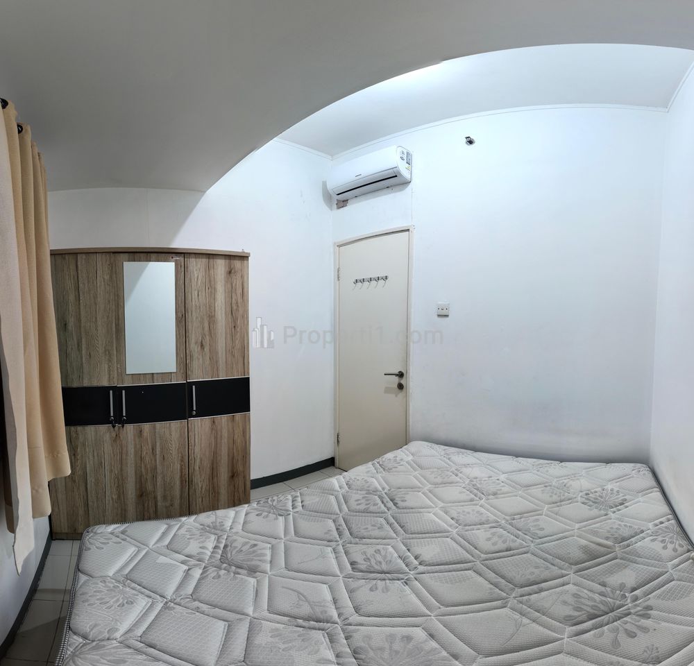 Sewa Murah Tahunan Apartemen Seasons City Tower Cherry, Type 2BR Full Furnish, Kawasan Strategis Dekat Keluar Masuk Tol, Grogol Jakarta Barat