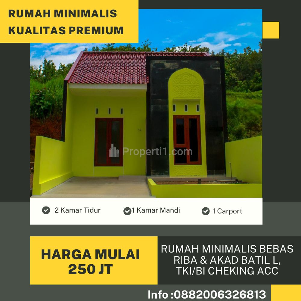 Jual Rumah Minimalis Modern Purwokerto-Banyumas