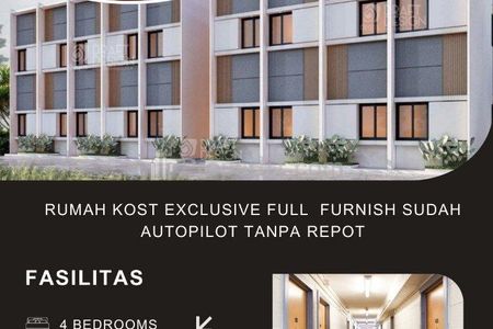 Jual Rumah Kost Full Furnished Harga Launching di Dramaga Bogor