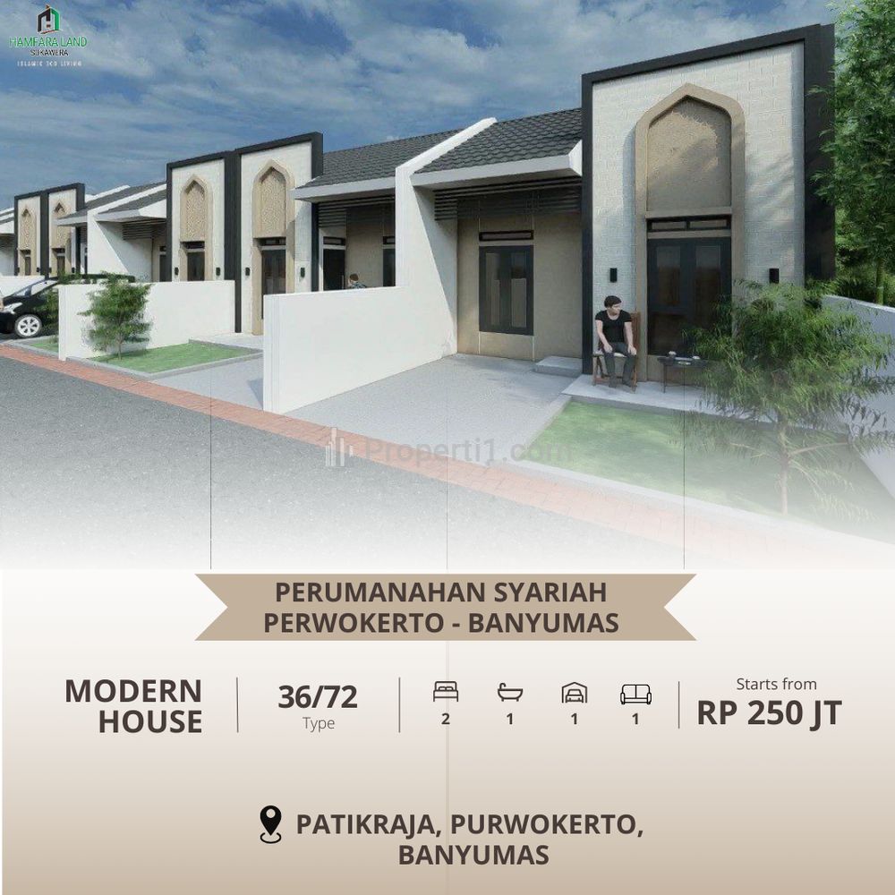 Jual Rumah Minimalis Modern Purwokerto-Banyumas