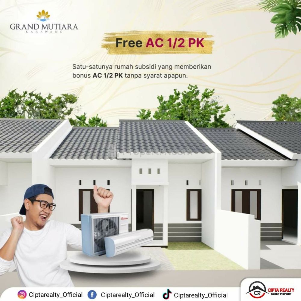Jual Rumah Subsidi Kosambi Karawang Siap Huni Dapur Sudah Full Tutup
