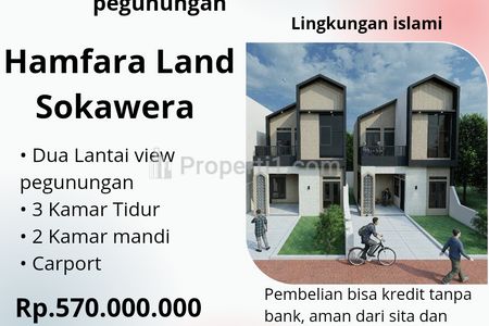 Dijual Rumah estetik konsep villa pegunungan