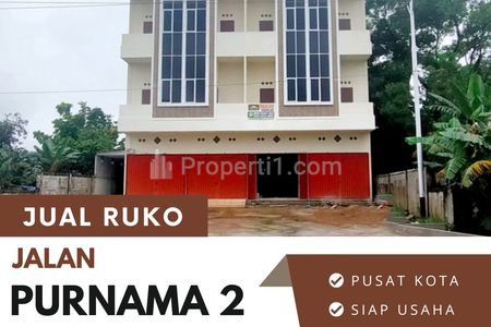 Dijual Ruko 3,5 Lantai di Purnama 2 Kota Pontianak