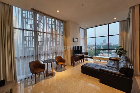 For Rent Luxurious Apartment for Luxurious Living at Senopati Suites Type 2+1BR Full Furnished - Prime Location in South Jakarta